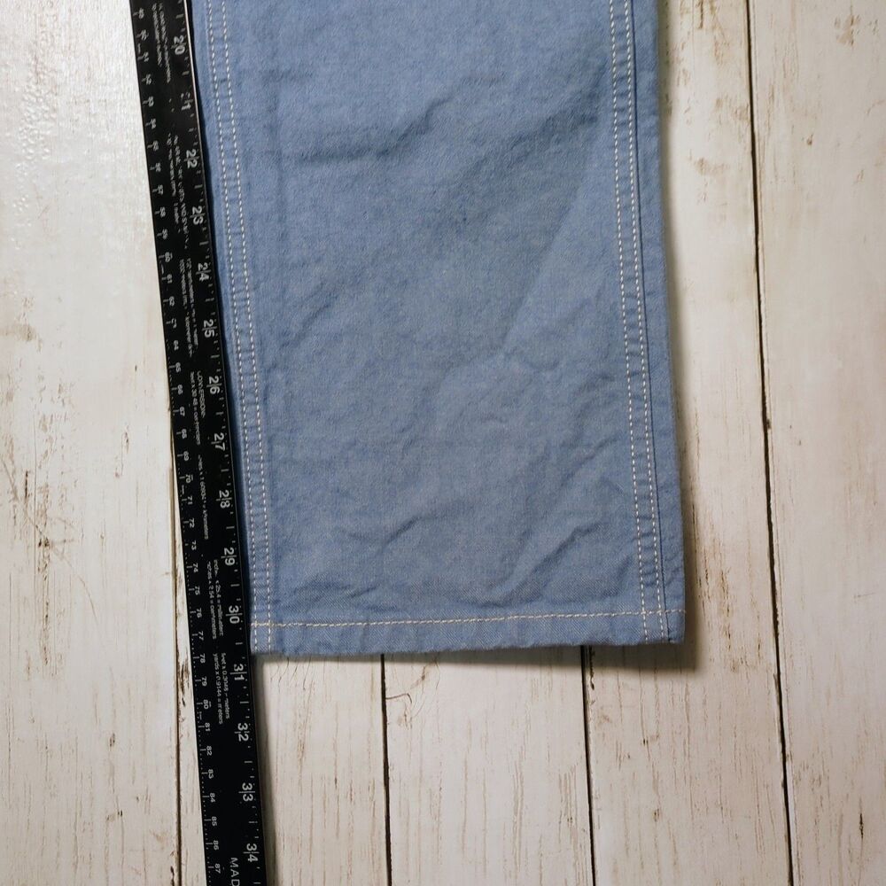 Wrangler Blue Bell Jeans High Rise Straight Leg 7x32 Western Cowgirl Rodeo - Picture 8 of 9